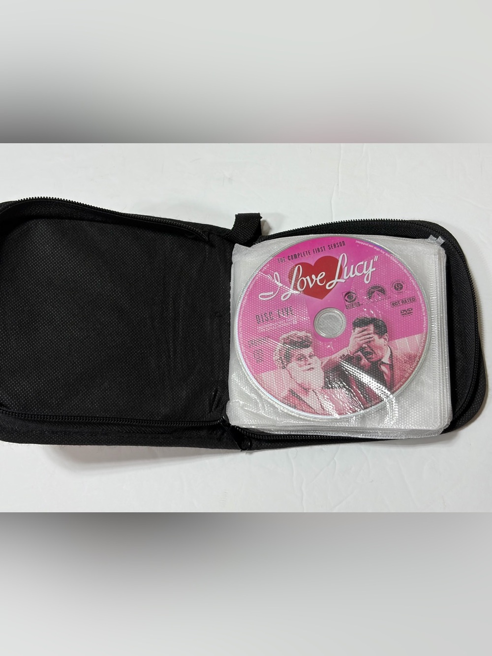 DVD Lot 8- I Love Lucy And 15 Grey's Anatomy Seasons In Zip DVD Case